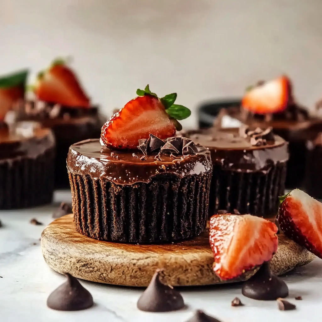 Mini Chocolate Cheesecakes