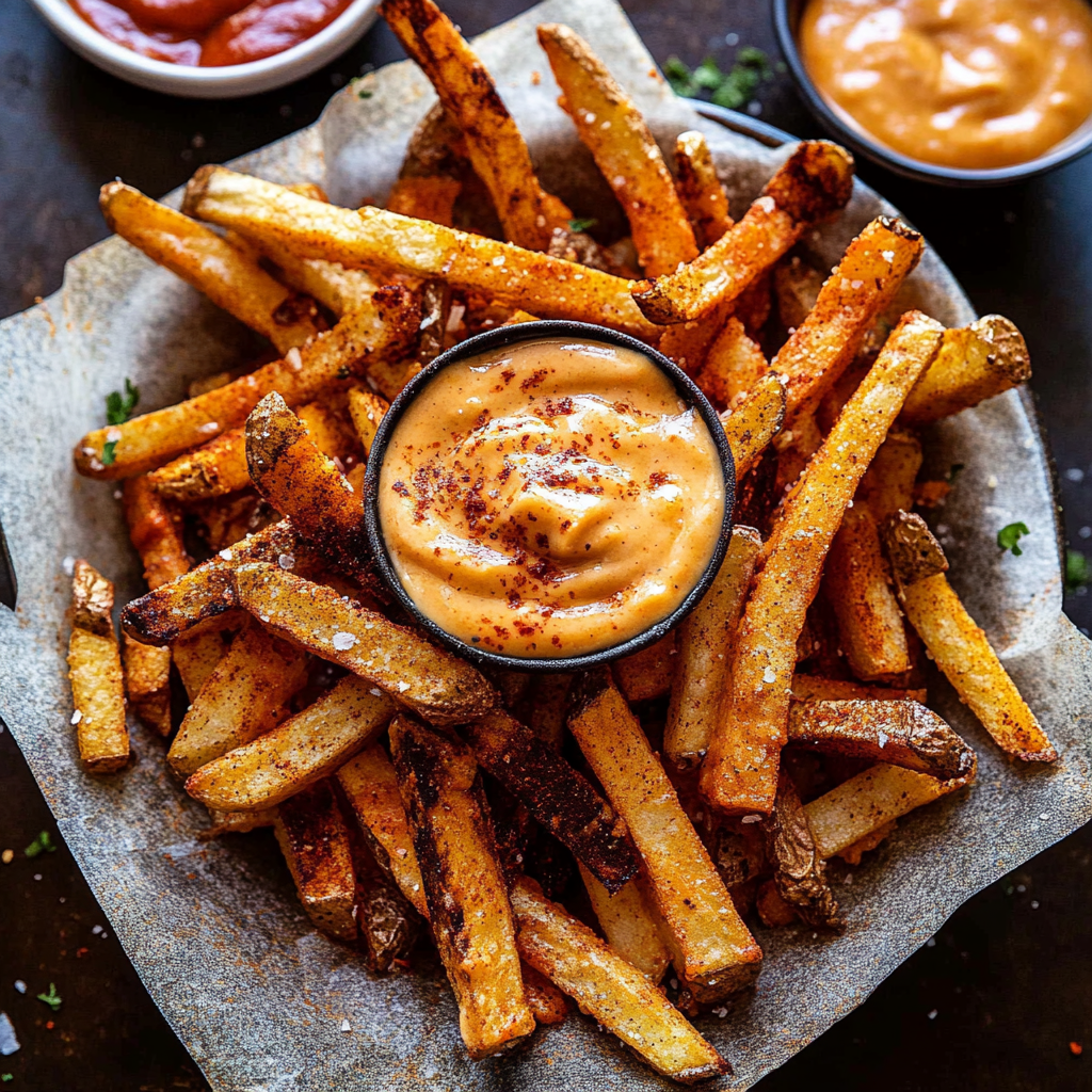 Nacho Fries with Chipotle Queso