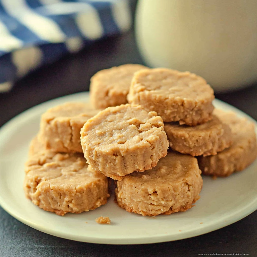 No-Bake Peanut Butter Cookies