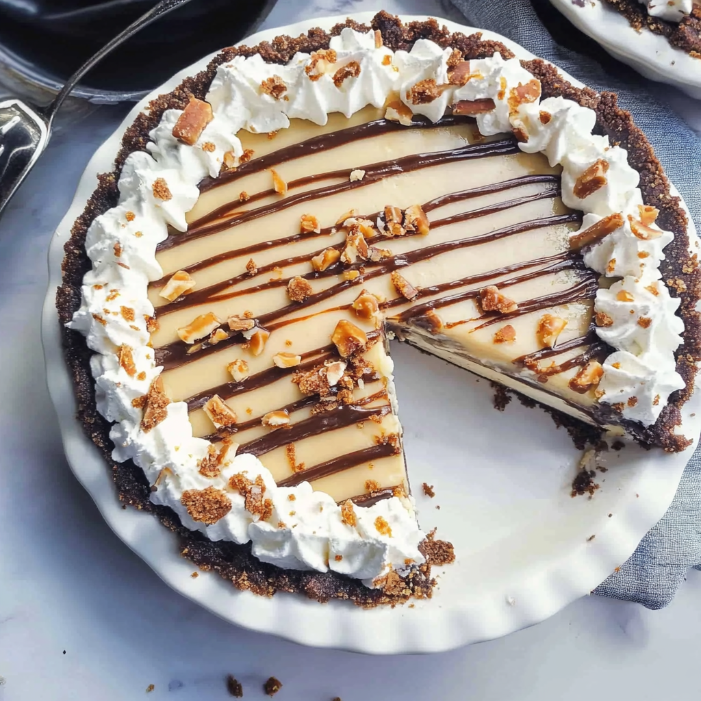 No Bake Turtle Pie