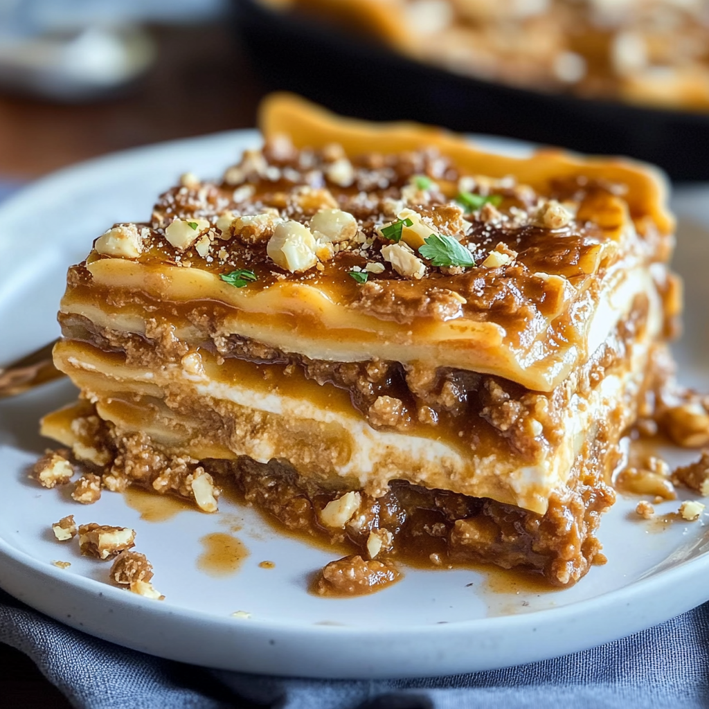 Peanut Butter Lasagna
