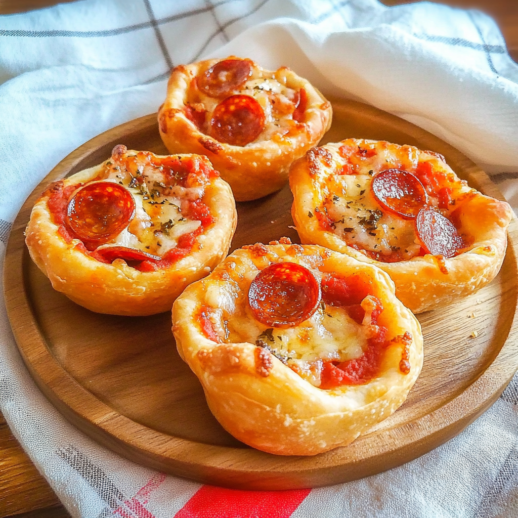 Pepperoni Pizza Puffs