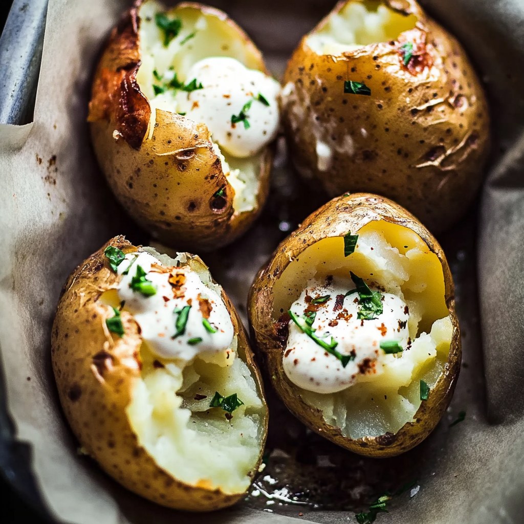 Pot Baked Potatoes