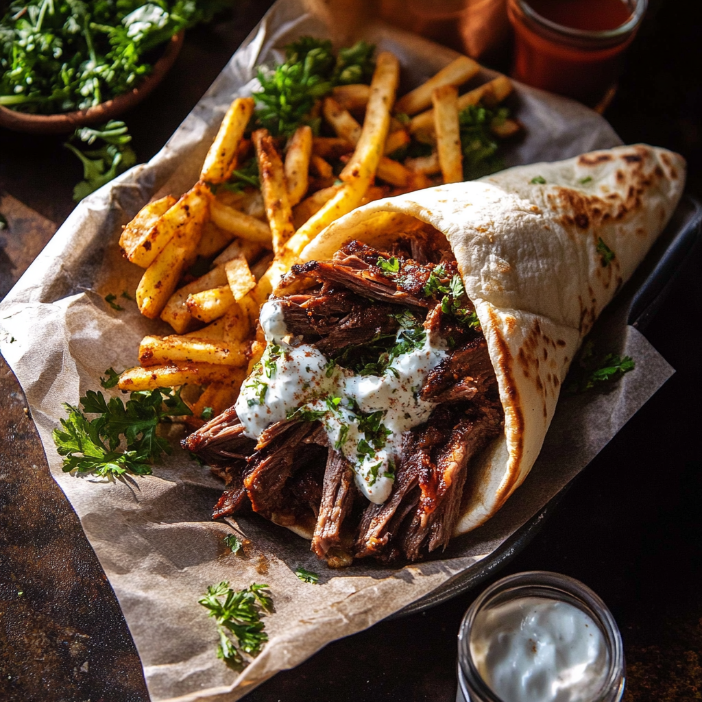 Pot Roast Gyros