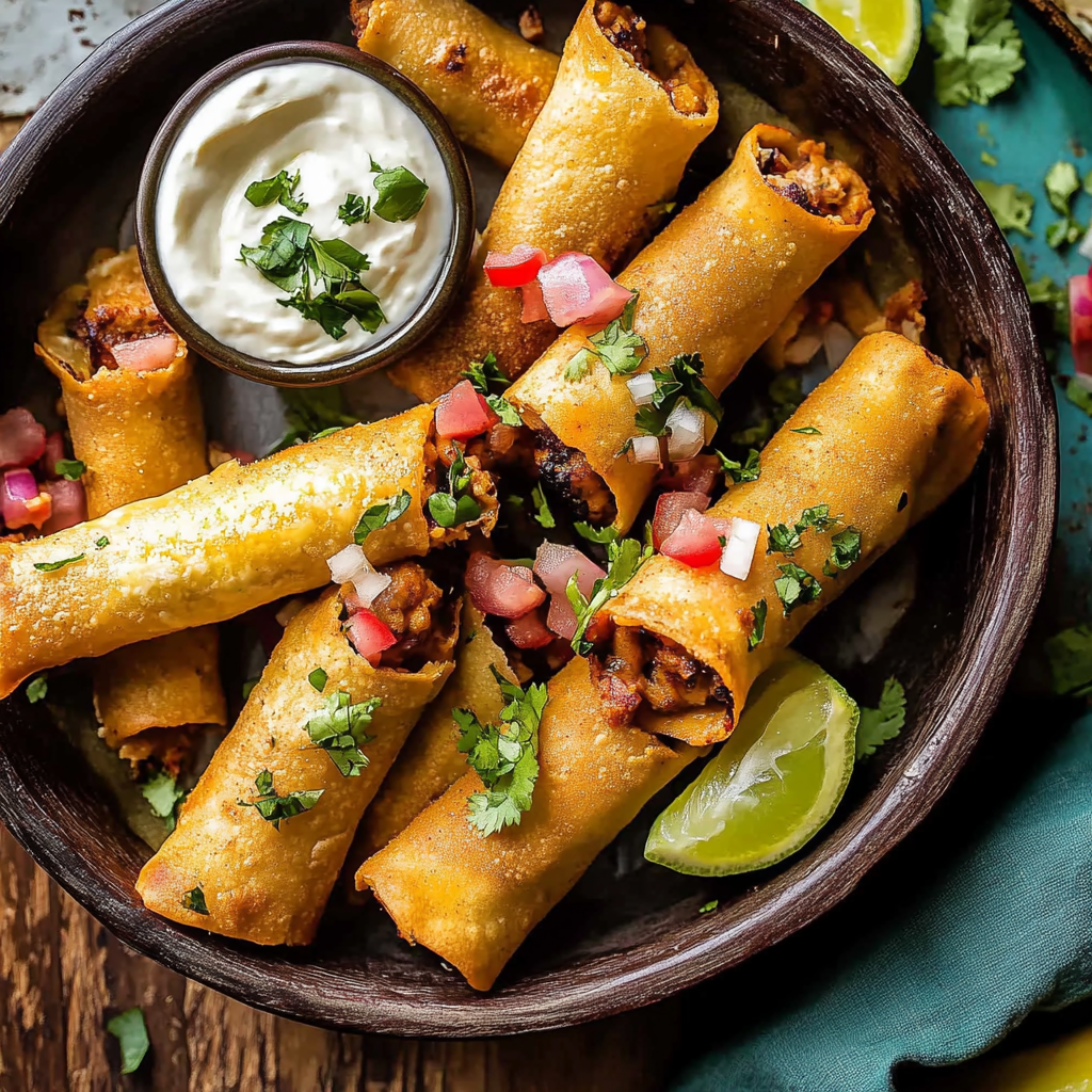 Queso Fundido Taquitos
