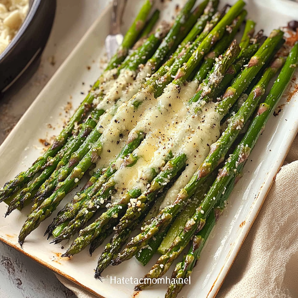 Roasted Parmesan Asparagus