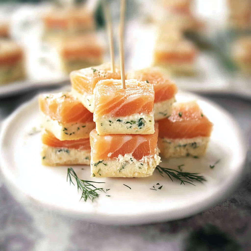 Smoked Salmon Appetizer Bites
