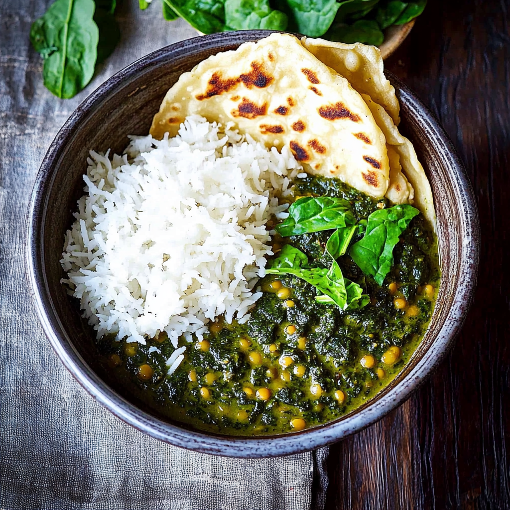 Spinach Lentil Dal
