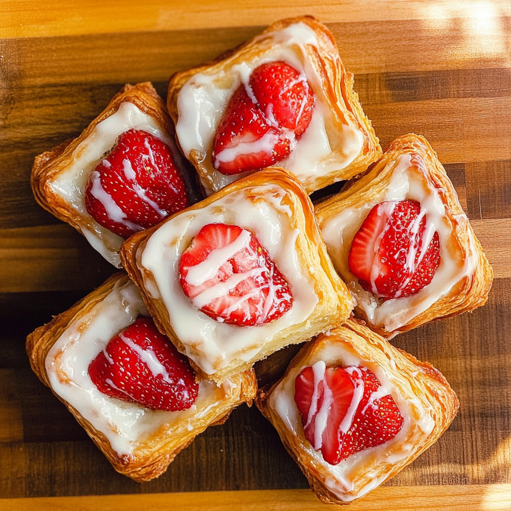 Strawberry Danish