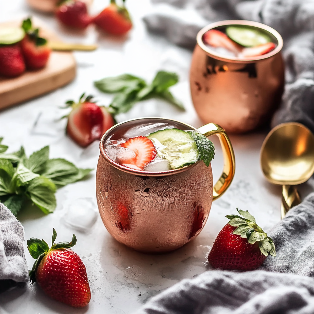 Strawberry Moscow Mule Recipe