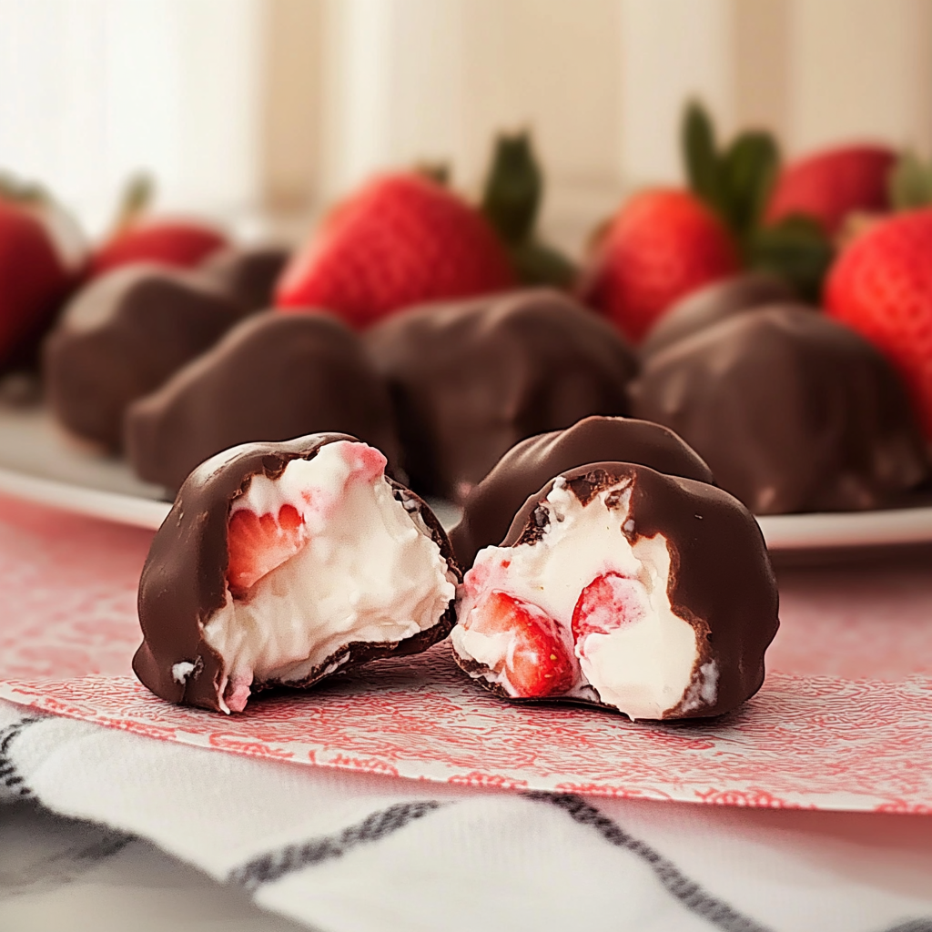 Strawberry Yogurt Bites