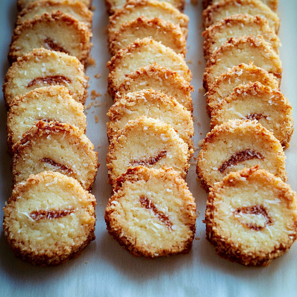 Toasted Coconut Shortbread