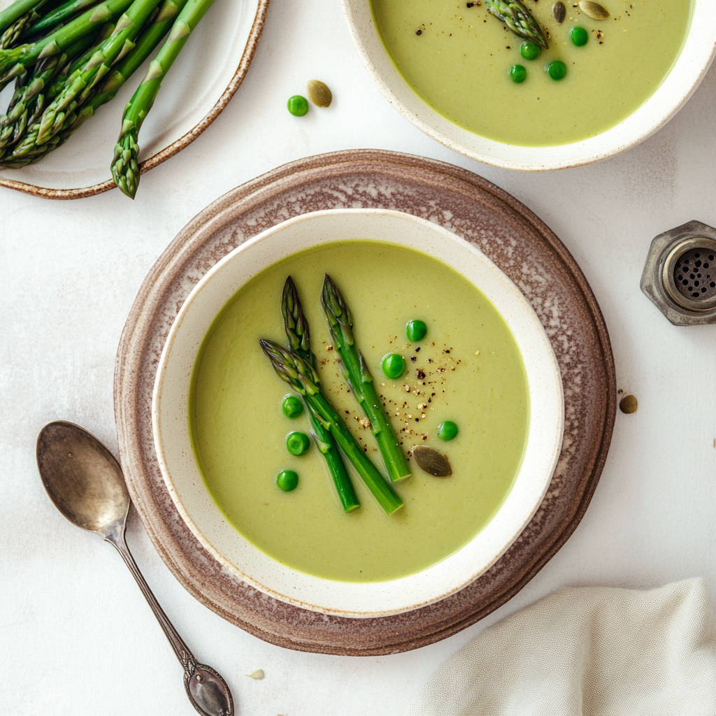 Vegan Asparagus Soup
