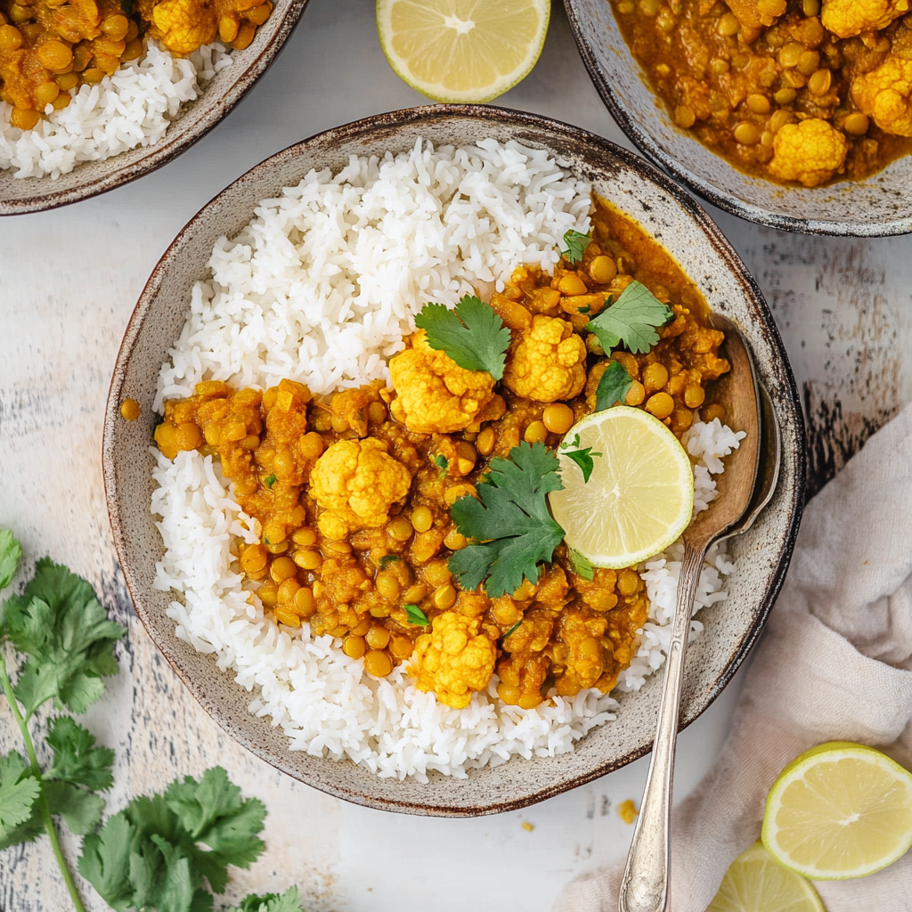 Vegan Red Lentil Curry