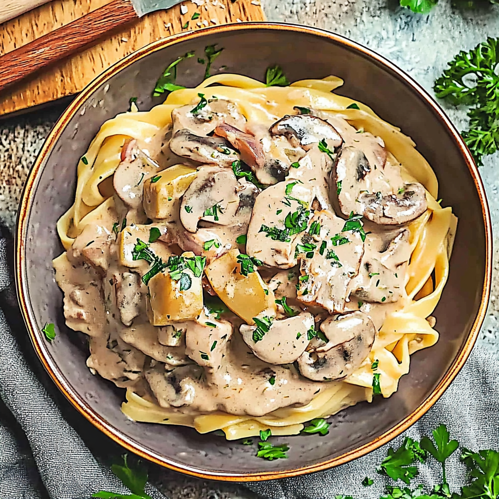 Vegan Stroganoff