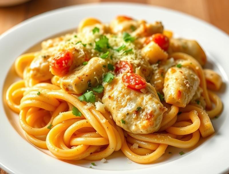Creamy Garlic Rich Chicken Savory Parmesan