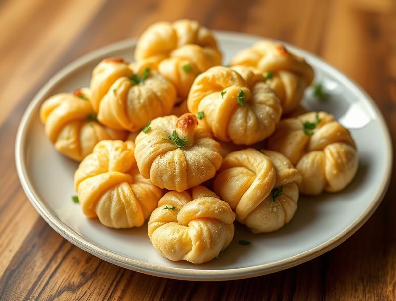 Butter Soft Garlic Cheesy Sweet Knots
