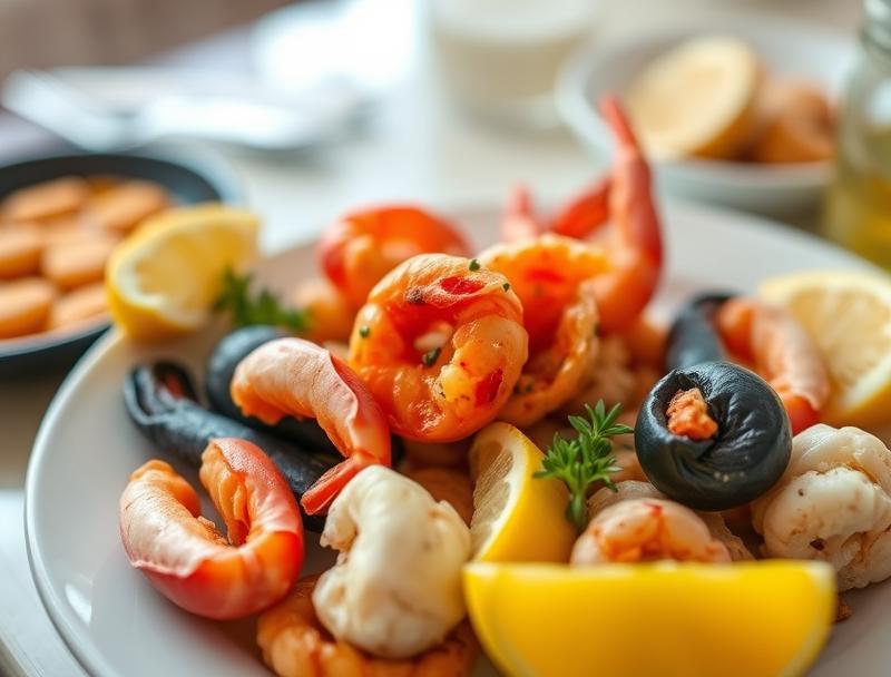 Spicy Seafood Quick Savory Low Carb