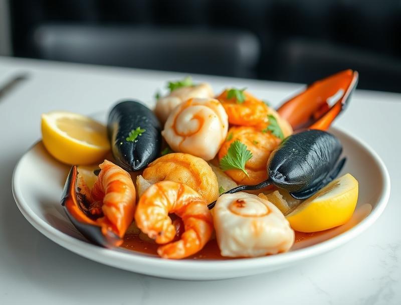 Spicy Seafood Quick Savory Low Carb