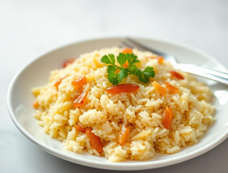 Savory Golden Quick Sweet Jasmine Rice