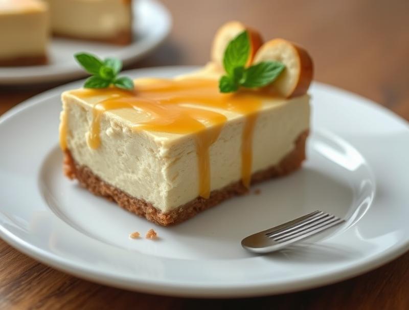 Rich Vanilla Soft Cheesy Sweet Cheesecake