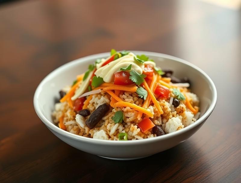 Spicy Taco Quick Savory Healthy Bowl