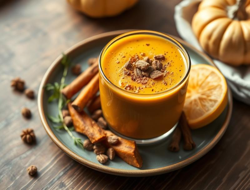 Spicy Sweet Pumpkin Chai Rich Creamy