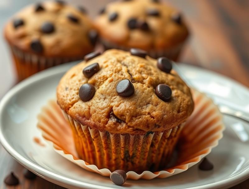 Rich Cappuccino Chocolate Sweet Moist Muffins