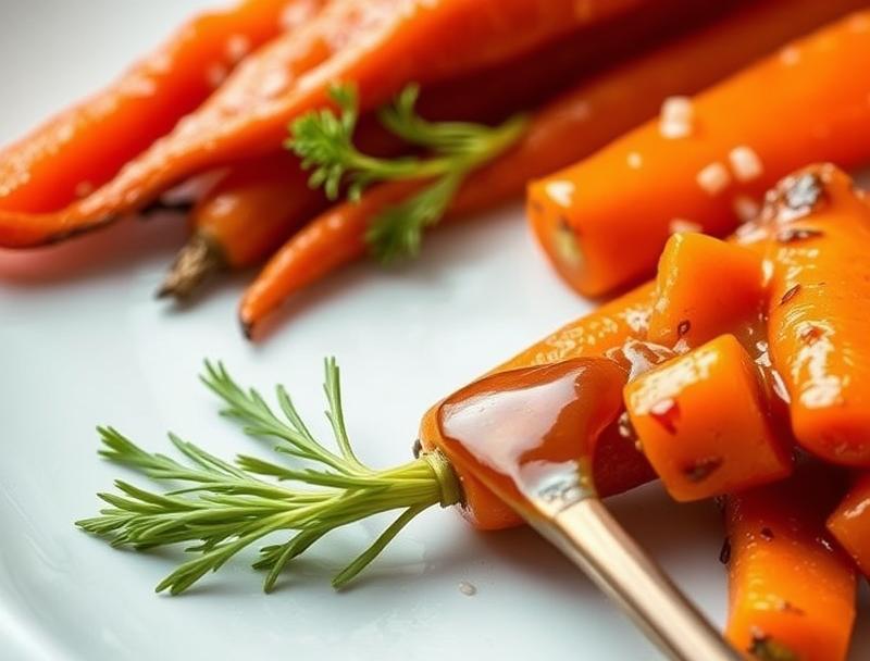 Sweet Glazed Spicy Healthy Carrot Delight