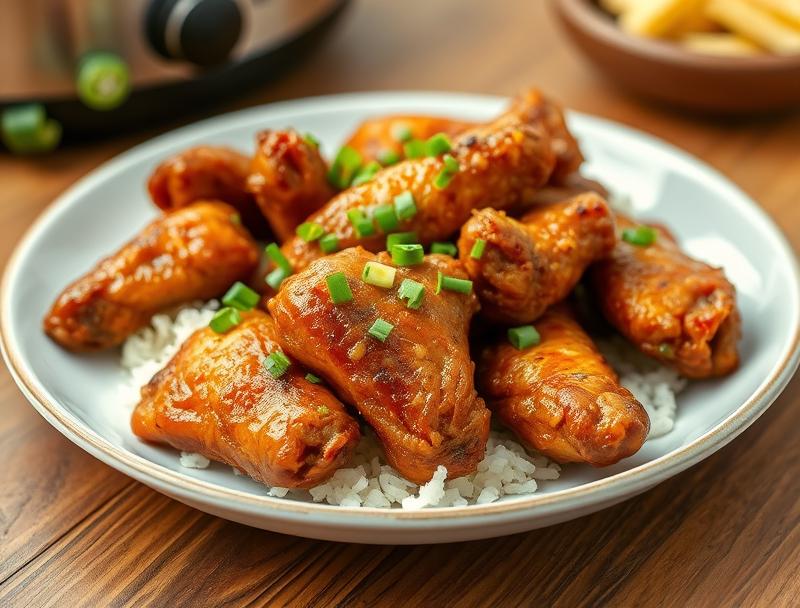 Savory Chicken Spicy Low Carb Wings