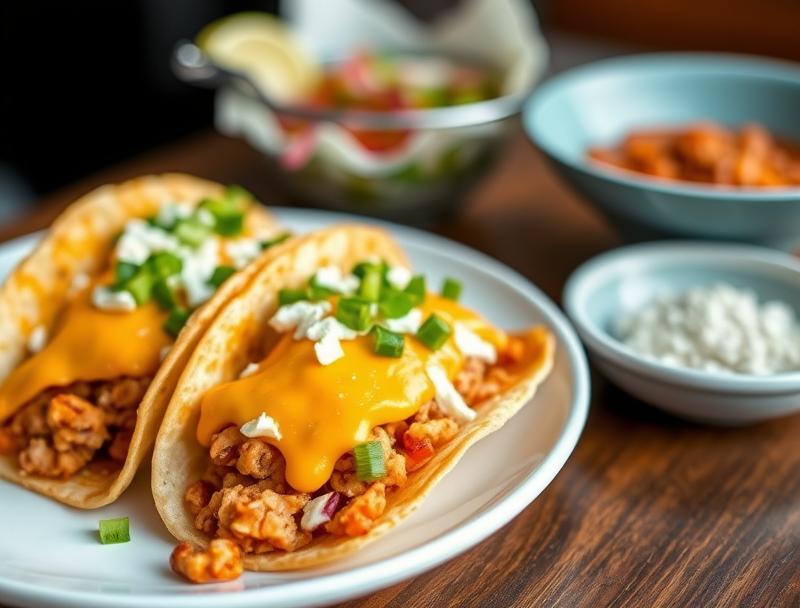 Cheesy Taco Soft Crunchy Spicy