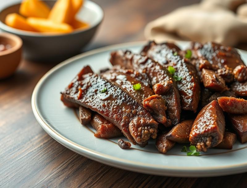 Tender Beef Rich Low Carb Savory