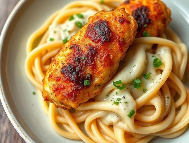 Creamy Garlic Chicken Sweet Savory Parmesan