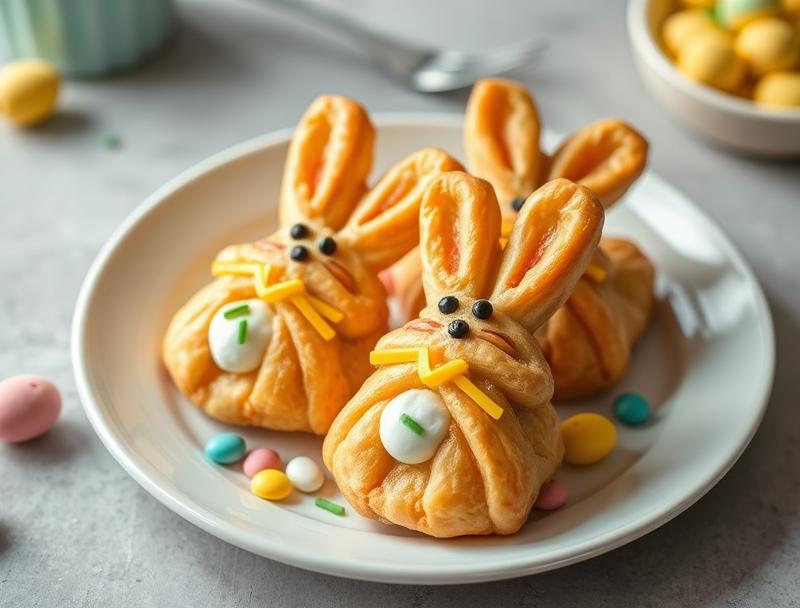 Flaky Sweet Bunny Soft Cheesy Bites