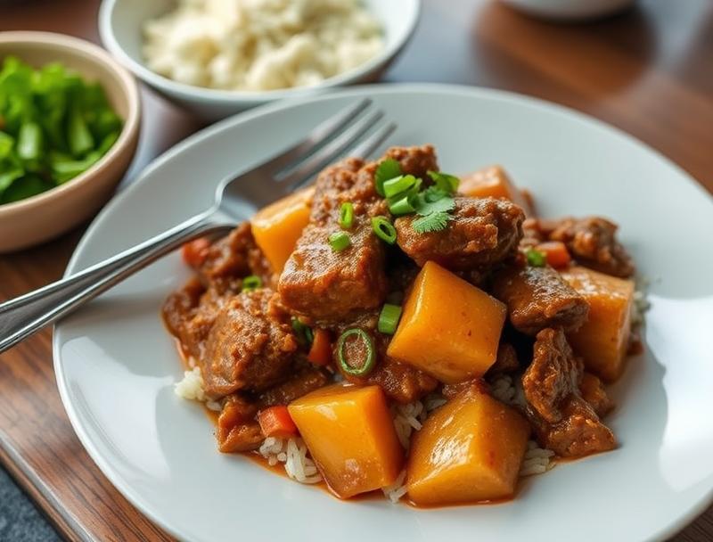 Spicy Beef Rich Savory Low Carb