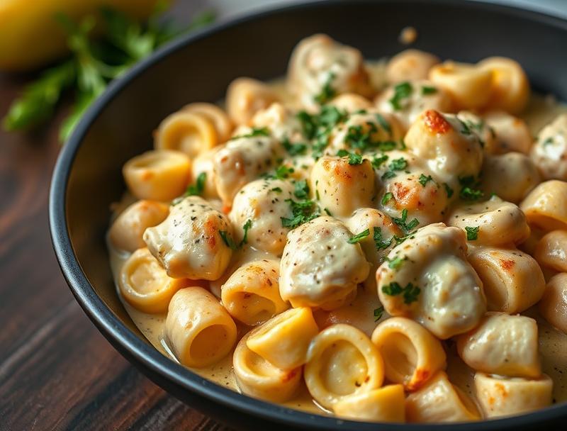 Creamy Rich Lemon Garlic Savory Chicken