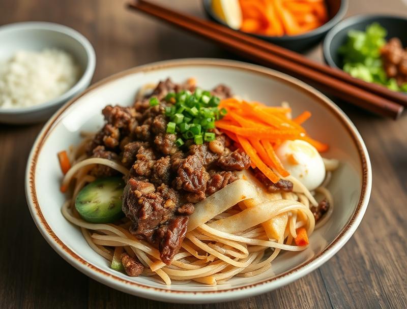 Spicy Korean Beef Sweet Savory Bowl