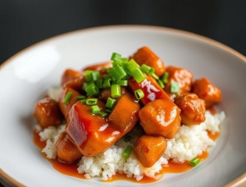 Sweet Spicy Honey Gochujang Savory Chicken