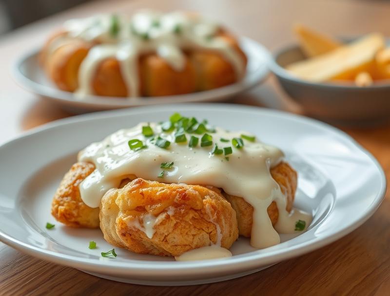 Creamy Chicken Rich Alfredo Cheesy Bread