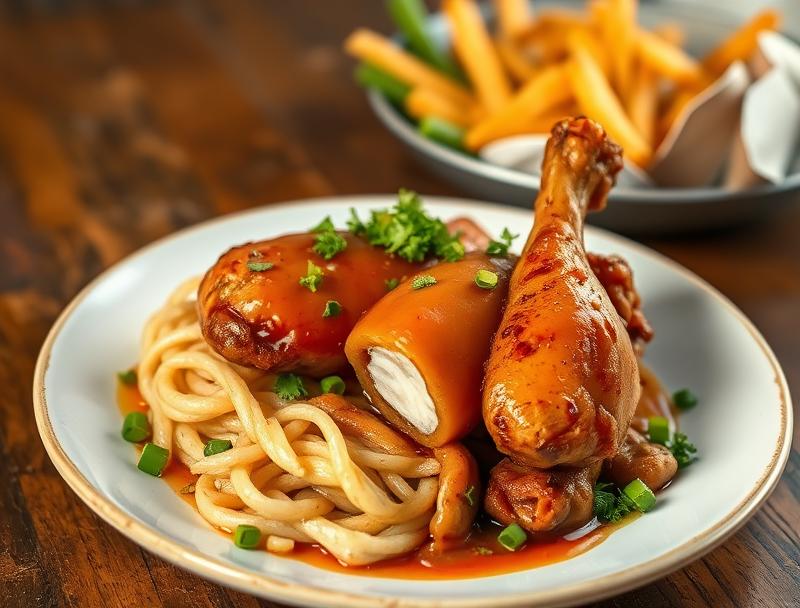 Crispy Soft Chicken Spicy Savory Homemade