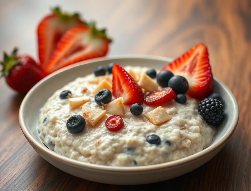 Quick Healthy Oats Sweet Protein Treat