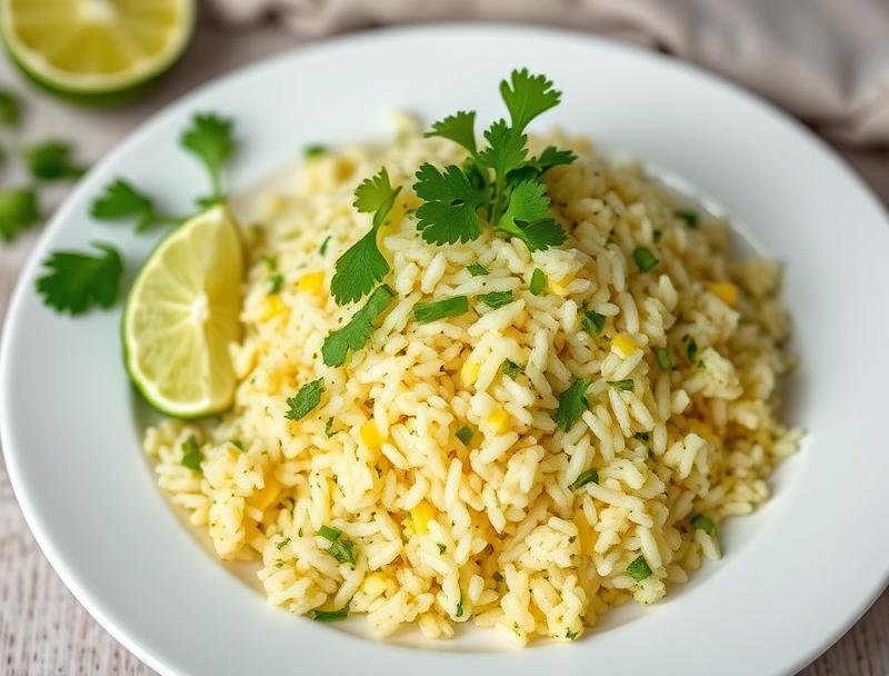 Fresh Cilantro Lime Savory Quick Dish