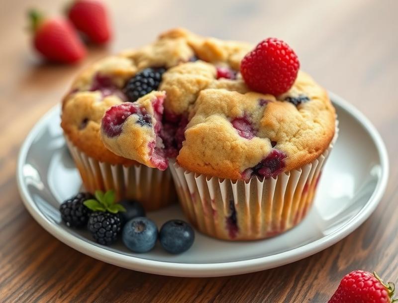 Sweet Mixed Berry Fresh Homemade Treats