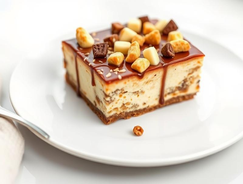 Sweet Cheesy Rich Samoa Creamy Cheesecake