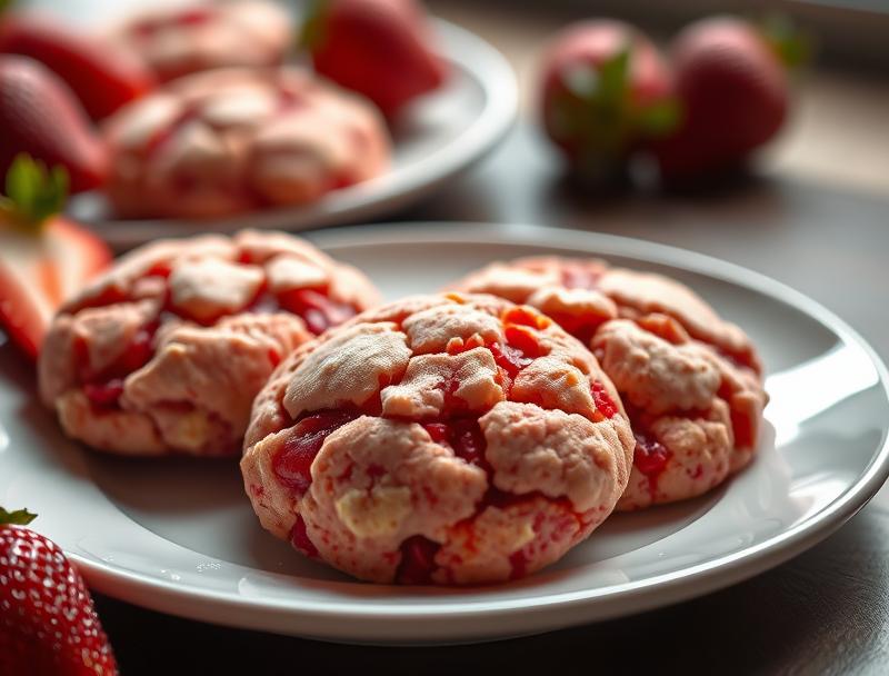 Sweet Strawberry Soft Cheesy Low Carb
