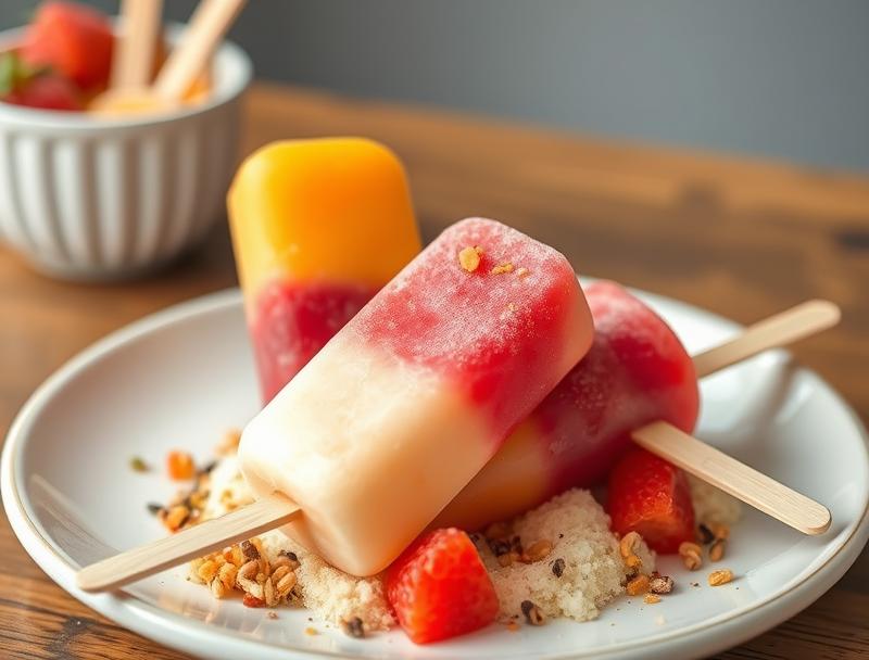 Sweet Homemade Ice Cold Bomb Pops