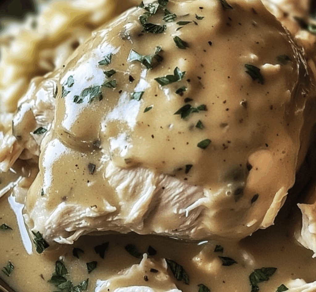 Crockpot Chicken and Gravy