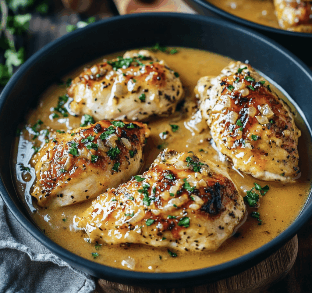 Easy Baked Honey Dijon Chicken