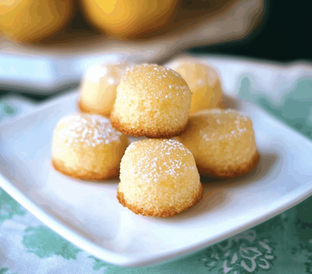 Mini Lemon Drop Cakes