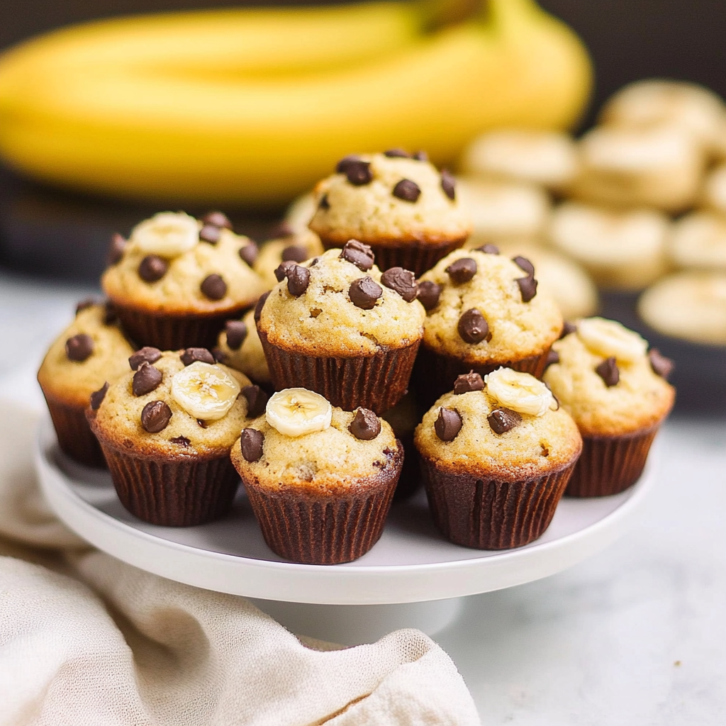 Banana Bread Mini Muffins